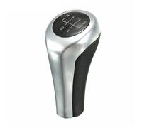 Dnhqknog Gear Stick Knobs for BMW E46 E53 E60 E61 E63 E65 E81 E82 E83 E84 E87 E90 E91 E92 1356Series Carbon Fiber Gear Shift Knob Chromed Matte Car Gear Shift Knob(5 Speed Matte)