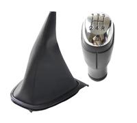 Dnhqknog Gear Stick Knobs for Clio Mk4 IV 2012-2020 5/6 Speed Gear Shift Knob Lever Shifter Pen Gearbox Gaiter Boot Collar Case Cars Accessories Car Gear Shift Knob(B0568-K0738)