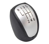 Dnhqknog Gear Stick Knobs for Laguna 3 MK3 2007-14 Car R6-Speed Gear Shift Knob Lever Change Leather Gearbox Shifter Cover Manual Car Accessories Car Gear Shift Knob(R6 Speed)