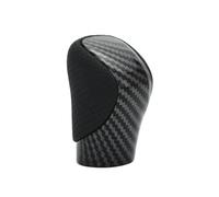 Dnhqknog Gear Stick Knobs for Lexus ES for GS-450H GX IS-300 for NX-300H RC-300 RX-350 Automatic Gear Shift Knob Black/Red/Carbon Fiber Leather Car Gear Shift Knob(Black-with Hole)