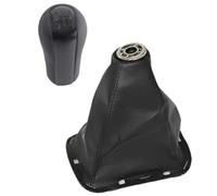 Dnhqknog Gear Stick Knobs for Toyota for Avensis T25 MK2 II 2003 2004 2005 2006 2007 2008 2009Car PU Leather Gear Stick Shift Knob Gearbox Shift Knob Boot Car Gear Shift Knob(5 Speed Black)