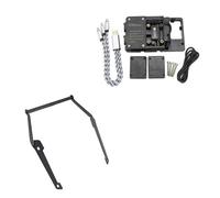 Dnhqknog Motorcycle Navigation Bracket For NC700D For NC750D NC 700 D NC 750 D 2014-2020 Motorcycle USB For Charger Mobile Phone Holder Stand Navigation Bracket(B and 12mm)