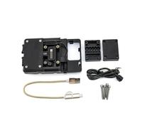 Dnhqknog Motorcycle Navigation Bracket For VFR1200X For Crosstourer For VFR 1200 X 2016-2020 Windshield Stand Holder Phone Mobile GPS Navigation Plate Bracket(Phone holder)