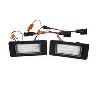 Dnhqknog Number License Plate For Octavia 3 For Rapid For Yeti For Fabia For Superb B6 2PCS 24-SMD LED Number License Plate Light Car Accessories