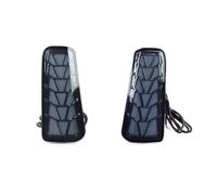 Dnhqknog Rear Bumper Light For Toyota For Vellfire For AGH30 For ANH30 2015-2021 LED Rear Light Brake Lamp Turn Signal Reflector(Smoke chrome cover)