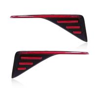 Dnhqknog Rear Bumper Reflector Light For C-HR For CHR 2016-2020 1 Set LED Reflector Lamp Rear Fog Lamp Bumper Brake Light(No Chrome)