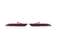Dnhqknog Rear Bumper Reflector Light For City Sedan For JAZZ For Fit For CRZ For CRV For For TSX For Odyssey Car LED Rear Bumper Lamp Brake Light Reflector(Red Cover)