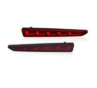 Dnhqknog Rear Bumper Reflector Light For Raize 2019 2020 2021 2022 LED Rear Bumper Reflector Light Auto Brake Warning Lamp Turn Signal Fog Car Accessories 12V(Red B)