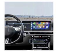 Dnhqknog Screen Protector Navigation Film For Hyundai For Tucson Tempered Glass Screen Protector 12.3 Inch Dashboard & Navigation And Air-conditioning Anti-scratch