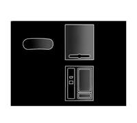 Dnhqknog Screen Protector Navigation Film For MG For ALL For RX5 Car Interior Center Console Media Gear Shift Dashboard Navigation TPU Anti-scratch Protector Film