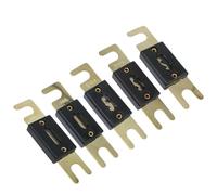 DNIEEEYBL 2PCS car Insurance Plate Fork Bolt Type PC Shell Spiral car Insurance seat Optional 150A200A300A80A(Fuse box 120A fuse)