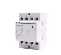 DNIEEEYBL NCH8 Series 20A 25A 40A 63A Single-Phase AC Contactor Rail Type Household Small 2Pin 4Pin 220V 230V 4NO 2NC 2NO 1NO 1NC(NCH8-2020(2NO))