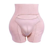 DNJKH Men's Hiding Gaff Panty Shapwear Butt Lifter Padded Hip Enhancer Boxer Briefs Crossdressing Transgender Underwear