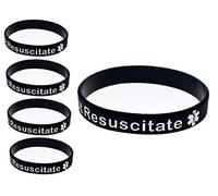 DNR Medical Do Not Resuscitate Silicon Adult Wristband (1)