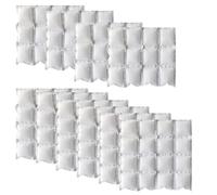 DNTHYRIN 10PCS Ice Packs for Cool Box, Reliable Cooling for Outdoor Picnics and Long-Distance Travel, Transportation Temperature Control Twelve and Sixteen Cells Mixed Grid