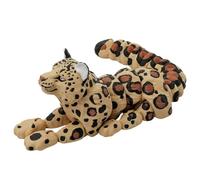 DNTHYRIN 3D Printed Animals, 3D Animals, 3D Printed Cat-Snow Leopard Figurine For Desk Decor & Wildlife Enthusiasts