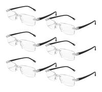 DNTHYRIN 6Pcs Auto Focus Glasses Self Adjusting, Premium Adjustable Reading Glasses for Near and Far Vision, Modern Smart Vision Glasses for Men and Women