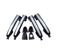 DNTODEVB 1/2/4 Pcs Outside Door Handle W/Chrome for Hy&undai Santa Fe 2.4L 3.5L 2007 2008 2009 2010 2011 2012 Front/Rear Left Or Right Cars Doors Handles