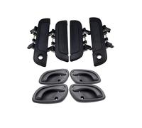 DNTODEVB 4/8 Pcs for Su&zuki Esteem 1.6L .8L & for Baleno .3L 1995-2001 Outside OR Inside Car Door Handle Front Rear Left Right Grey Black Cars Doors Handles
