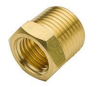 DNVGJUP Lfang-Brass Hose Fitting Brass Hose Fitting Hex Reducer Bushing 1/4" x1/8" 3/8" x1/8" 3/8" x1/4" 1/2" x1/8" 1/2" x1/4" 1/2" x3/8" NPT Male To Female, 2pcs, good wear resistance(3220xDB)