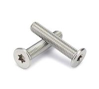 DNVGJUP Lfang-Socket Cap Screws 304 Stainless Steel Six-Lobe Torx Ultra Thin Super Low Flat Wafer Head Screw Bolt, 5/50pcs, Durable and Corrosion Resistant(9mm,50pcs M2)