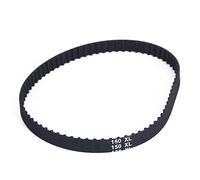 DNVGJUP Lfang-Synchronous Belt Black 150XL Timing Belt 10mm 150XL037 Transmission Belt 75 Teeth Cogged Rubber Geared Drive Synchronized Belt, 1PCS, Strong and Durable