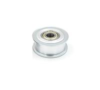DNVGJUP Lfang-Timing Pulley 12 Teeth XL Synchronous Pulley Idler Tensioner Wheel Bore 3/4/5/6mm With Bearing Guide Passive Pulley XL 12teeth 12T, High transmission efficiency(Bore 5mm No teeth,5pcs)