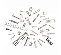 DNVGJUP Lyuduo-compression spring 10pcs 304 Stainless Steel Spring Small Spring Wire Diameter 0.2 Diameter 2-6mm Length 5-50mm Compression, Compression resistant and durable(5mm,1.5mm)