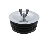 Dnyta 4"" Rubber Expansion Pipe Plug Sewer Pipe Plug with Wing Nut Sewer Cleanout Cap for Most Pools or Pipes Sink, DT1712