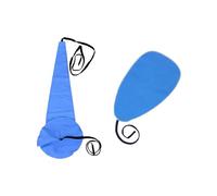 Dnyta Sax Instrument Cleaner Blue Saxophone Cleaning Cloth Silk Sax Neck Cleaning Swab Instrument Cleaning Cloth for Alto Tenor Clarinet Flute and Woodwind Instruments