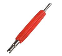 Dnyucen Valve Core Removal Tools 20pcs Car Truck Motor Bike Core Wrench Core Removal Tool Air Conditioning Repair Tool (Red) tire core Wrench