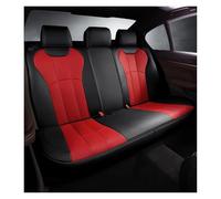 DNZOGW 1 PCS 360 Full Cover Car Seat Covers For Volvo For V40 2013~2019 Interior Accessories Car Seat Cover Sets(Black-Red 3 PCS)