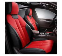 DNZOGW 1 PCS 360 Full Cover Car Seat Covers For Volvo For V40 2013~2019 Interior Accessories Car Seat Cover Sets(Black-Red 1 PCS)