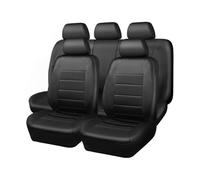 DNZOGW Car Seat Cover Full Set Interior Accessories Front And Rear Protectors For Volvo For V70 Car Seat Cover Sets(Black)