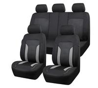 DNZOGW Car Seat Cover Set Front Protectors For Hyundai For I40 Car Seat Cover Sets(Grey)