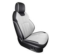 DNZOGW Car Seat Covers For Volvo For V40 2013~2019 Protect Cushion Full Set Car Seat Cover Sets(Black-grey 1PCS)
