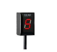 Gear Indicator Counter Speed Display Meter For Suzuki For GSF600 For Bandit For GSF1200 For XF650 Motorcycle Accessories Motorcycle Speed Gear(Red)
