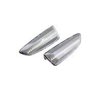 DNZOGW Turn Signal Light Dynamic Side Marker Turn Signal Light For Regal For Zafira For Tourer C For Astra J K For Grandland X For Crossland For Insignia B Led(Crystal)