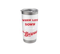 Do a Burpee Design for Aerobic Workout Stainless Steel Insulated Tumbler