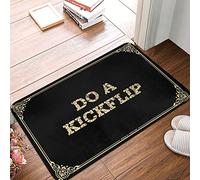Do A Kickflip Welcome Mat, Cute Outdoor Spring