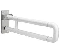 Do-Electr 23.6inch Foldable Wall Mounted Safety Support Rail, Grab Bar for Bathroom,Non-Slip Toilet Handles, Glows at Night,Flip Up Toilet - Rails for Elderly for Wall,Load Capacity of 300~350kg