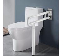 Do-Electr Wall Support Handle Toilet Handle Folding 60cm Non-Slip Stainless Steel Handle 300~350 Kg Handle Shower Foldable Safety Handle for Bathroom and Toilet