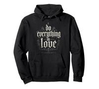 Do Everything In Love 1 Corinthians 16:14 Faith Bible Verse Pullover Hoodie