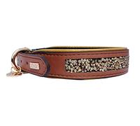 DO&G Precious Stones Collar, Large, Brown/Gold