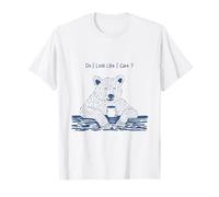 Do I Look Like I Care, Bear Coffee T-Shirt