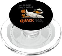 Do I Look Like I Care - Quack No Duck PopSockets PopGrip for MagSafe