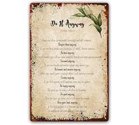 Do It Anyway Poem Metal Signs Wall Art Mother Teresa Quotes Wall Art Poetry Posters and Prints Paintings for Living Room Decoration for Bedroom Metal Plaque 8x12 Inch