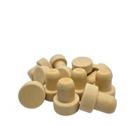 DO IT AT Home 10x Synthetic T-Shape Corks 19mm - Reusable Bottle Stoppers for DIY Wine, Spirits & Liqueurs - Airtight & Durable Replacement Lids for Home Brewing Supplies (Set of 10)