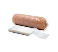 Do It At Home Clear Barrier Polyamide Casing 55mm - 5 meter, 5-Layer Shrinkable Sausage Skins for Ham Makers, Pâtés and Head Cheese, High Oxygen Barrier for Non-Smoked Meat Products, Transparent