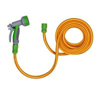 DO IT AT HOME Dog Shower Sprayer Kit with Adjustable Multi-Spray Nozzle Gun - Outdoor Pet Bathing Garden Hose Attachment & Quick Connect Wash Station for Muddy Paws, Horses & Car Cleaning